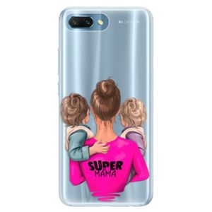 Silikónové puzdro iSaprio - Super Mama - Two Boys - Huawei Honor 10 vyobraziť