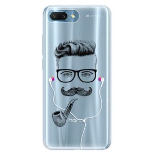 Silikónové puzdro iSaprio - Man With Headphones 01 - Huawei Honor 10 vyobraziť