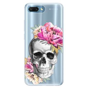 Silikónové puzdro iSaprio - Pretty Skull - Huawei Honor 10 vyobraziť