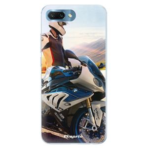 Silikónové puzdro iSaprio - Motorcycle 10 - Huawei Honor 10 vyobraziť