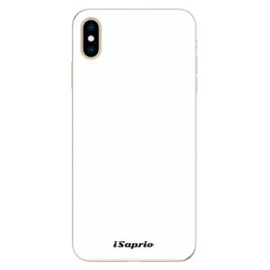 Silikónové puzdro iSaprio - 4Pure - bílý - iPhone XS Max vyobraziť