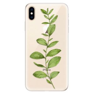 Silikónové puzdro iSaprio - Green Plant 01 - iPhone XS Max vyobraziť