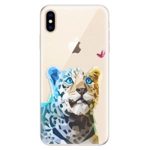 Silikónové puzdro iSaprio - Leopard With Butterfly - iPhone XS Max vyobraziť