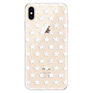 Silikónové puzdro iSaprio - Stars Pattern - white - iPhone XS Max vyobraziť