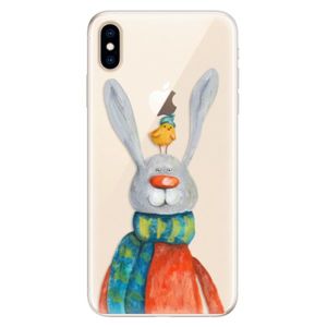 Silikónové puzdro iSaprio - Rabbit And Bird - iPhone XS Max vyobraziť