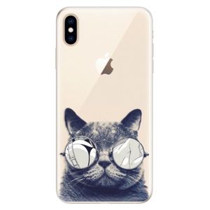 Silikónové puzdro iSaprio - Crazy Cat 01 - iPhone XS Max vyobraziť