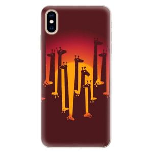 Silikónové puzdro iSaprio - Giraffe 01 - iPhone XS Max vyobraziť