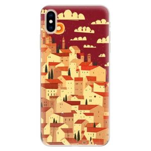Silikónové puzdro iSaprio - Mountain City - iPhone XS Max vyobraziť