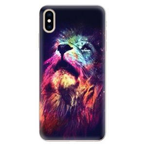 Silikónové puzdro iSaprio - Lion in Colors - iPhone XS Max vyobraziť