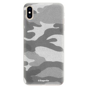 Silikónové puzdro iSaprio - Gray Camuflage 02 - iPhone XS Max vyobraziť