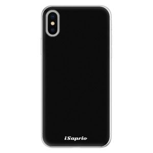 Silikónové puzdro iSaprio - 4Pure - černý - iPhone X vyobraziť