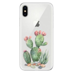 Silikónové puzdro iSaprio - Cacti 01 - iPhone X vyobraziť