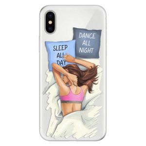 Silikónové puzdro iSaprio - Dance and Sleep - iPhone X vyobraziť