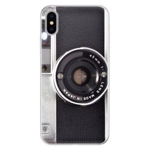Silikónové puzdro iSaprio - Vintage Camera 01 - iPhone X vyobraziť