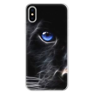 Silikónové puzdro iSaprio - Black Puma - iPhone X vyobraziť