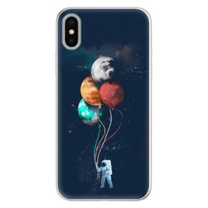 Silikónové puzdro iSaprio - Balloons 02 - iPhone X vyobraziť