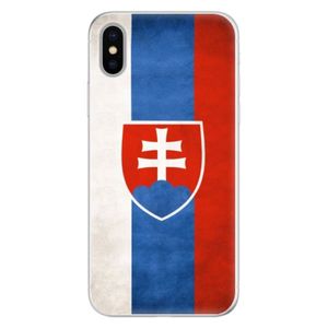 Silikónové puzdro iSaprio - Slovakia Flag - iPhone X vyobraziť