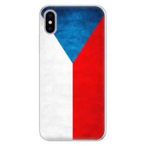 Silikónové puzdro iSaprio - Czech Flag - iPhone X vyobraziť