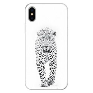 Silikónové puzdro iSaprio - White Jaguar - iPhone X vyobraziť