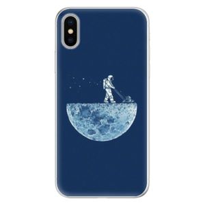 Silikónové puzdro iSaprio - Moon 01 - iPhone X vyobraziť