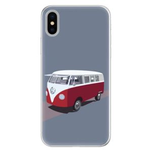 Silikónové puzdro iSaprio - VW Bus - iPhone X vyobraziť