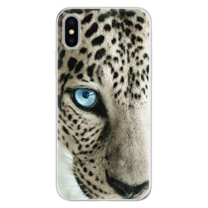 Silikónové puzdro iSaprio - White Panther - iPhone X vyobraziť