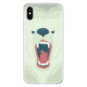 Silikónové puzdro iSaprio - Angry Bear - iPhone X vyobraziť
