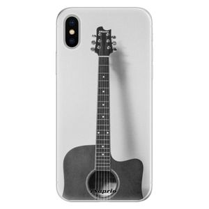 Silikónové puzdro iSaprio - Guitar 01 - iPhone X vyobraziť