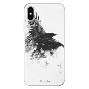 Silikónové puzdro iSaprio - Dark Bird 01 - iPhone X vyobraziť