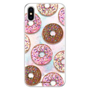 Silikónové puzdro iSaprio - Donuts 11 - iPhone X vyobraziť