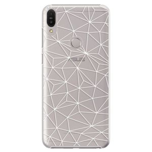 Plastové puzdro iSaprio - Abstract Triangles 03 - white - Asus Zenfone Max Pro ZB602KL vyobraziť