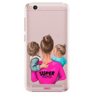 Plastové puzdro iSaprio - Super Mama - Boy and Girl - Xiaomi Redmi 5A vyobraziť