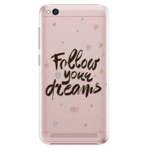 Plastové puzdro iSaprio - Follow Your Dreams - black - Xiaomi Redmi 5A vyobraziť