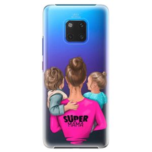 Plastové puzdro iSaprio - Super Mama - Boy and Girl - Huawei Mate 20 Pro vyobraziť