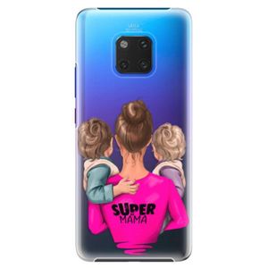 Plastové puzdro iSaprio - Super Mama - Two Boys - Huawei Mate 20 Pro vyobraziť