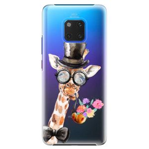 Plastové puzdro iSaprio - Sir Giraffe - Huawei Mate 20 Pro vyobraziť