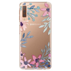 Plastové puzdro iSaprio - Leaves and Flowers - Samsung Galaxy A7 (2018) vyobraziť