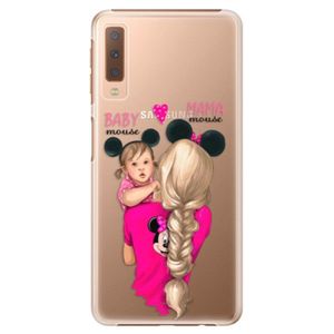 Plastové puzdro iSaprio - Mama Mouse Blond and Girl - Samsung Galaxy A7 (2018) vyobraziť