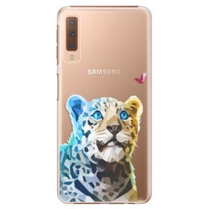 Plastové puzdro iSaprio - Leopard With Butterfly - Samsung Galaxy A7 (2018) vyobraziť