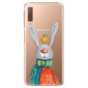 Plastové puzdro iSaprio - Rabbit And Bird - Samsung Galaxy A7 (2018) vyobraziť
