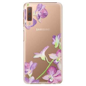 Plastové puzdro iSaprio - Purple Orchid - Samsung Galaxy A7 (2018) vyobraziť