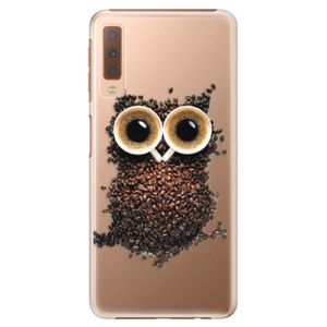 Plastové puzdro iSaprio - Owl And Coffee - Samsung Galaxy A7 (2018) vyobraziť
