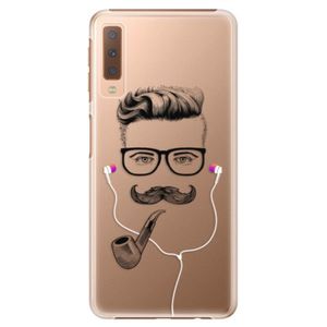 Plastové puzdro iSaprio - Man With Headphones 01 - Samsung Galaxy A7 (2018) vyobraziť