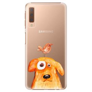 Plastové puzdro iSaprio - Dog And Bird - Samsung Galaxy A7 (2018) vyobraziť