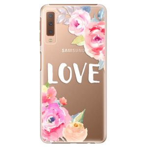 Plastové puzdro iSaprio - Love - Samsung Galaxy A7 (2018) vyobraziť