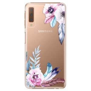 Plastové puzdro iSaprio - Flower Pattern 04 - Samsung Galaxy A7 (2018) vyobraziť