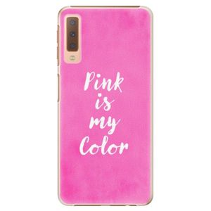 Plastové puzdro iSaprio - Pink is my color - Samsung Galaxy A7 (2018) vyobraziť