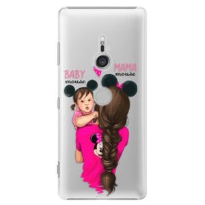 Plastové puzdro iSaprio - Mama Mouse Brunette and Girl - Sony Xperia XZ3 vyobraziť