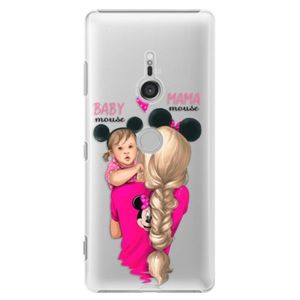 Plastové puzdro iSaprio - Mama Mouse Blond and Girl - Sony Xperia XZ3 vyobraziť