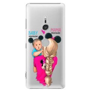 Plastové puzdro iSaprio - Mama Mouse Blonde and Boy - Sony Xperia XZ3 vyobraziť